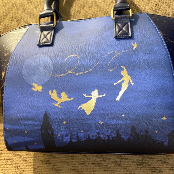Loungefly Bags Loungefly Peter Pan Night Sky Satchel Poshmark